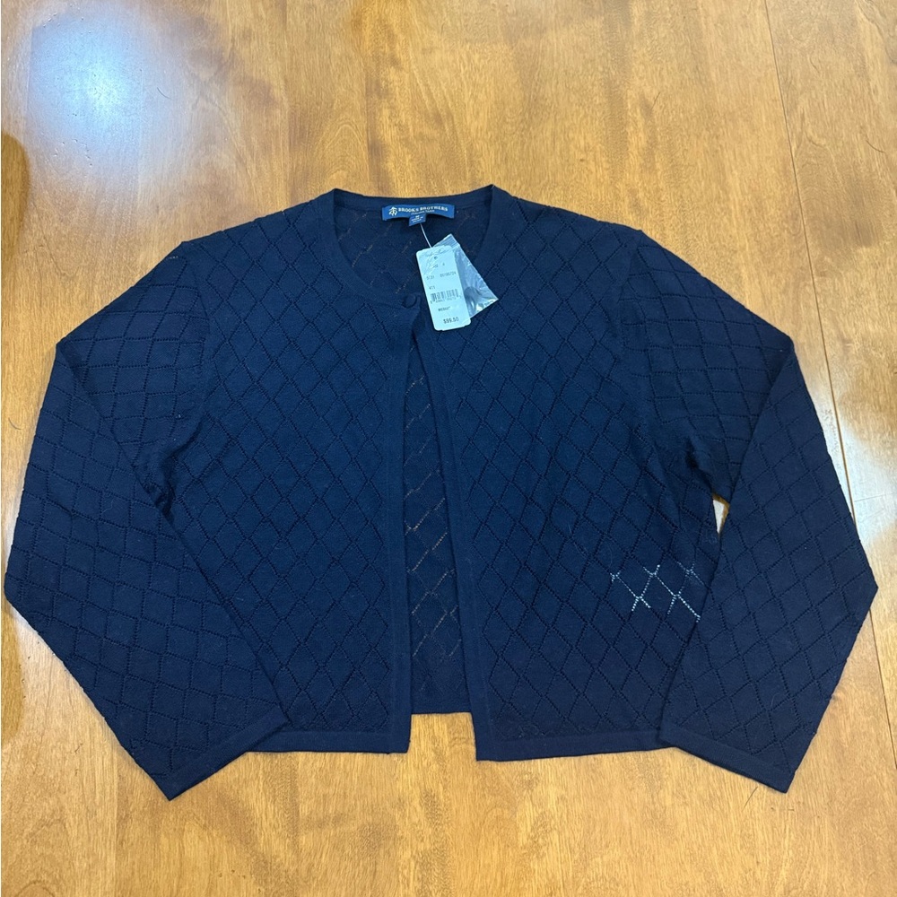 Brooks Brothers Navy Sweater wool